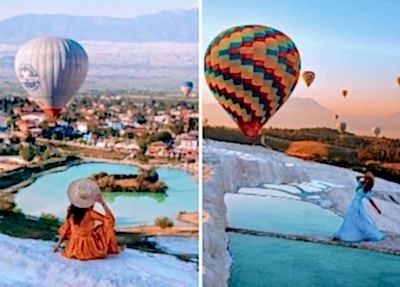 Pamukkale Sıcak Hava Balonu